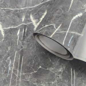 برچسب آلکور طرح سنگ زمینه دودی براق